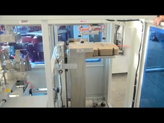 Tepsi Bant Oluklu Klasör Yapıştırma Makinesi Erector Sıcak Tutkal Kutu Kapama Makinesi