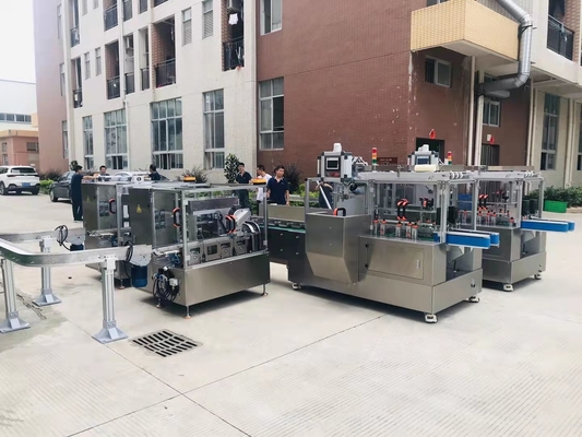 Gofret Otomatik Karton Paketleme Makinesi Bisküvi Aperatif Tahıl Torbaları Paketleme