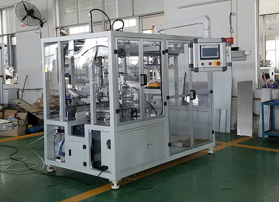 Tam Otomatik Uçak Kutusu Karton Paketleme Makinesi Kağıt Katlama Şekillendirme