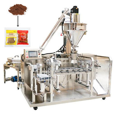 Günlük Yatay Toz Hazır Stand Kılıfı Paketleme Makinası Köşebent Çanta Fermuar