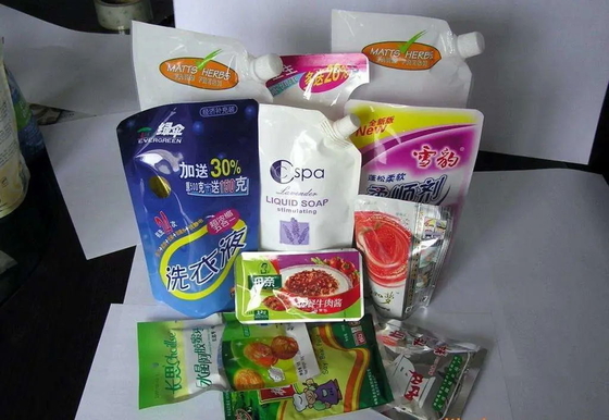 Premade Otomatik Gıda Paketleme Makinası Sos Kılıfı Çanta Paketleme Makinası