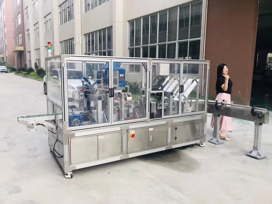 Tepsi Kurma Uçağı Tam Otomatik Kutu Paketleme Makinası Karton Katlama Makinası