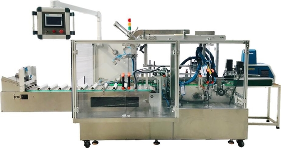 Sarılmak Kutu Kapama Makinesi Otomatik Alüminyum Folyo Rulo Plastik Kutu Paketleme Makinesi