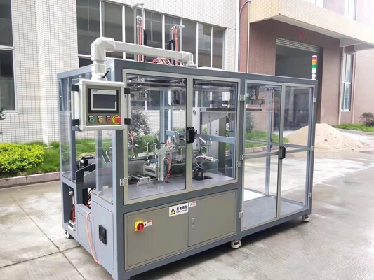 Uçak Oluklu Kutu Paketleme Makinesi Kağıt Karton Yapma Makinesi