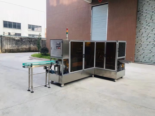 Tam Otomatik Uçak Kutusu Karton Paketleme Makinesi Kağıt Katlama Şekillendirme