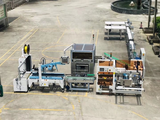 Tam Otomatik Karton Paketleme Makinası Taşıma Dolum Şekillendirme Boks