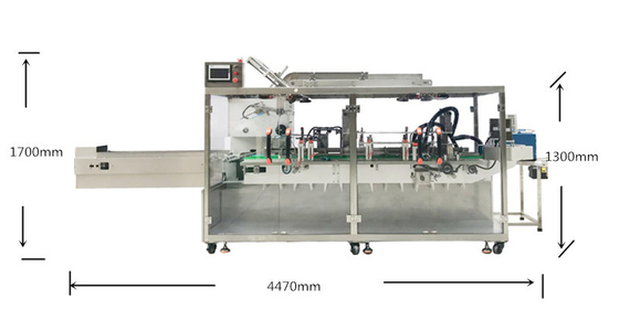 PLC Otomatik Karton Paketleme Makinası Flap Box Klasör Tutkal Makinası