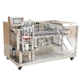 Fermuar Tozu Hazır Kese Paketleme Makinesi Stand Up Kese Dolum Kapama Makinesi